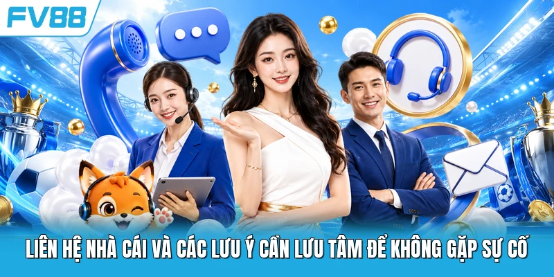 Liên hệ nhà cái và các lưu ý cần lưu tâm để không gặp sự cố Liên hệ nhà cái và các lưu ý cần lưu tâm để không gặp sự cố